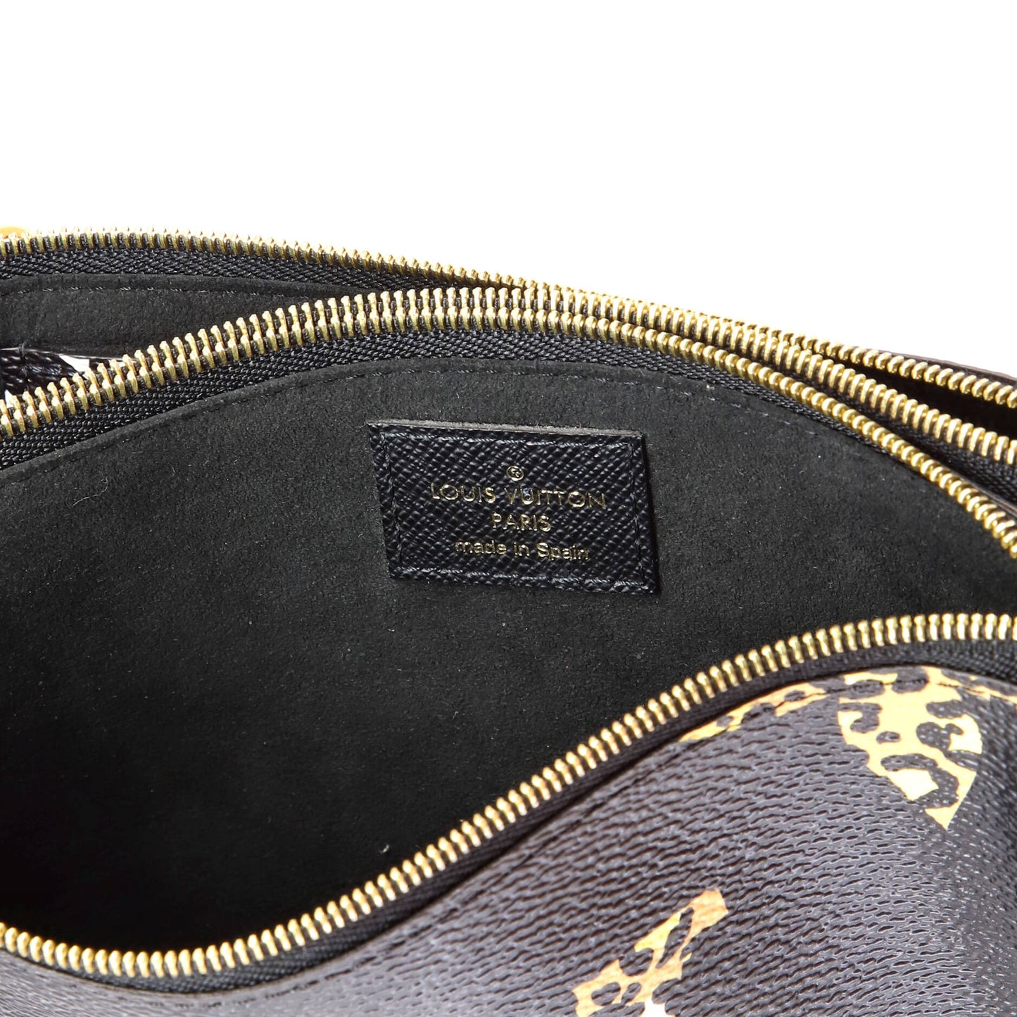 Double Zip Pochette Limited Edition Jungle Monogram Giant