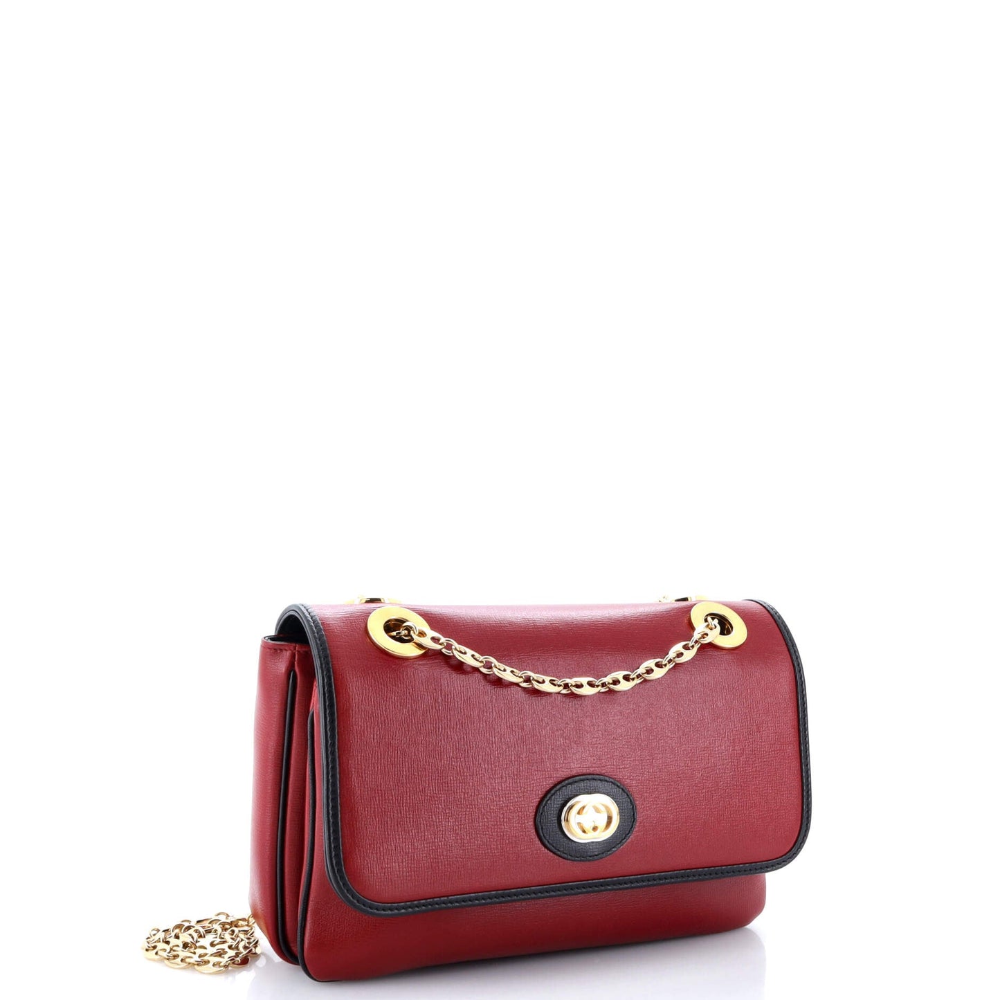 Marina Chain Flap Bag Leather Small