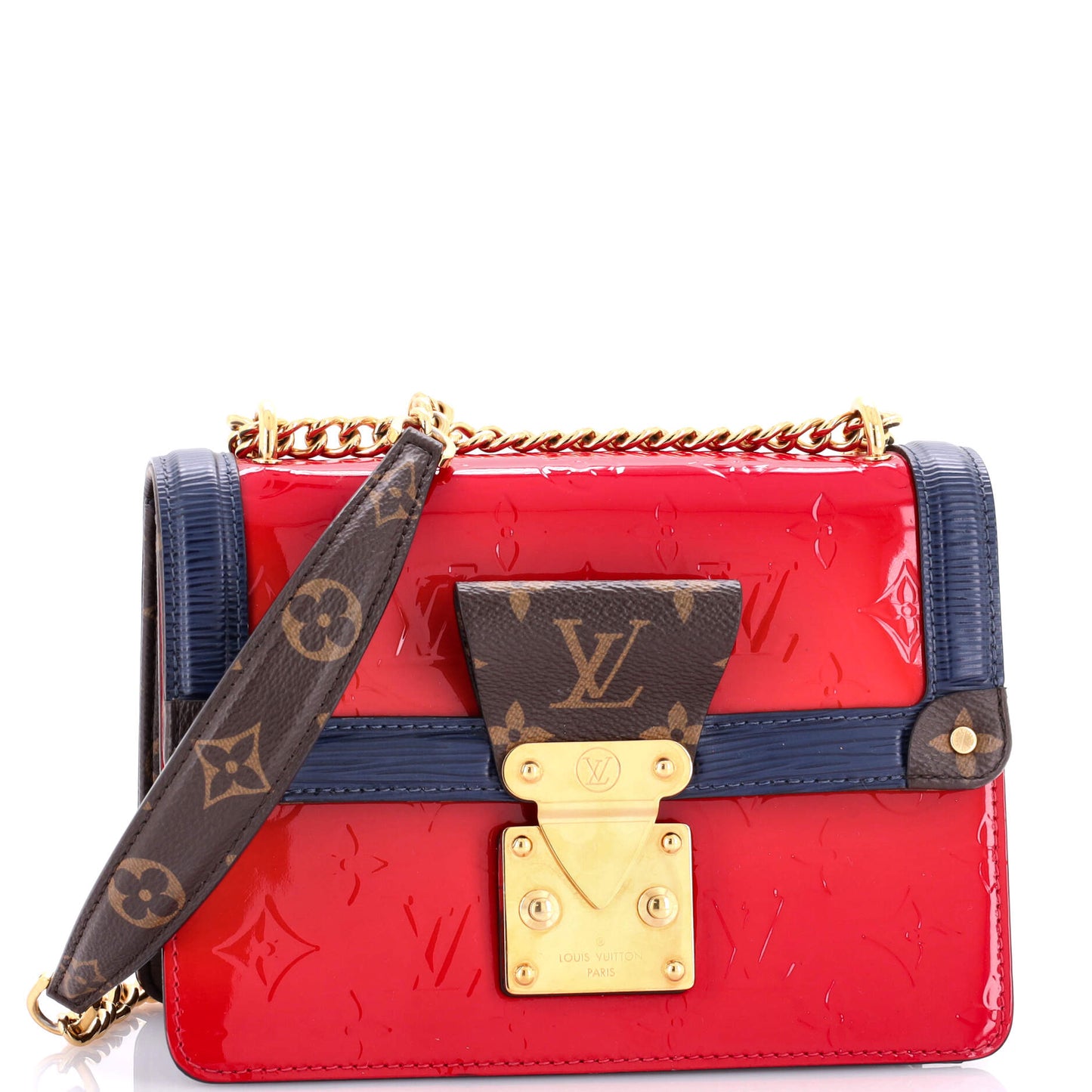 Wynwood Handbag Monogram Vernis with Monogram Canvas and Epi Leather