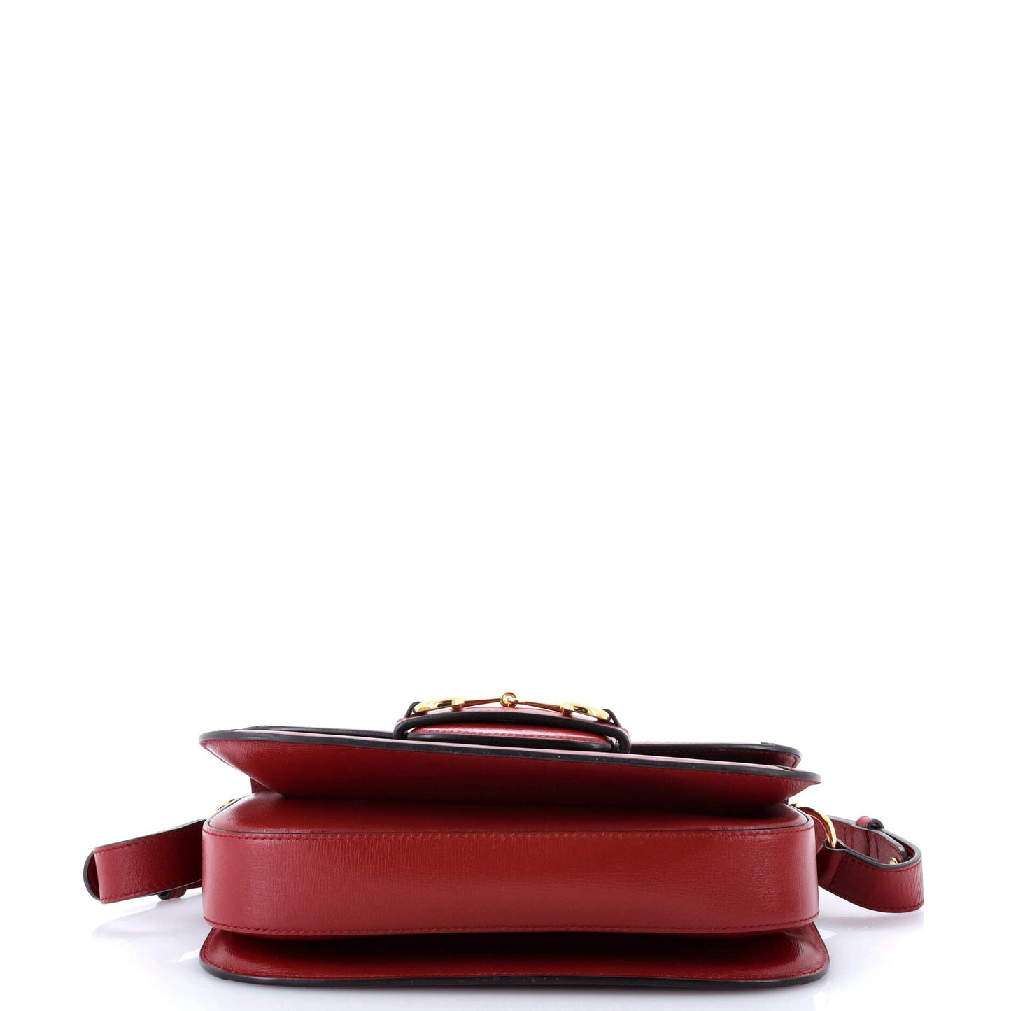 Horsebit 1955 Shoulder Bag GG Coated Canvas with Leather Small