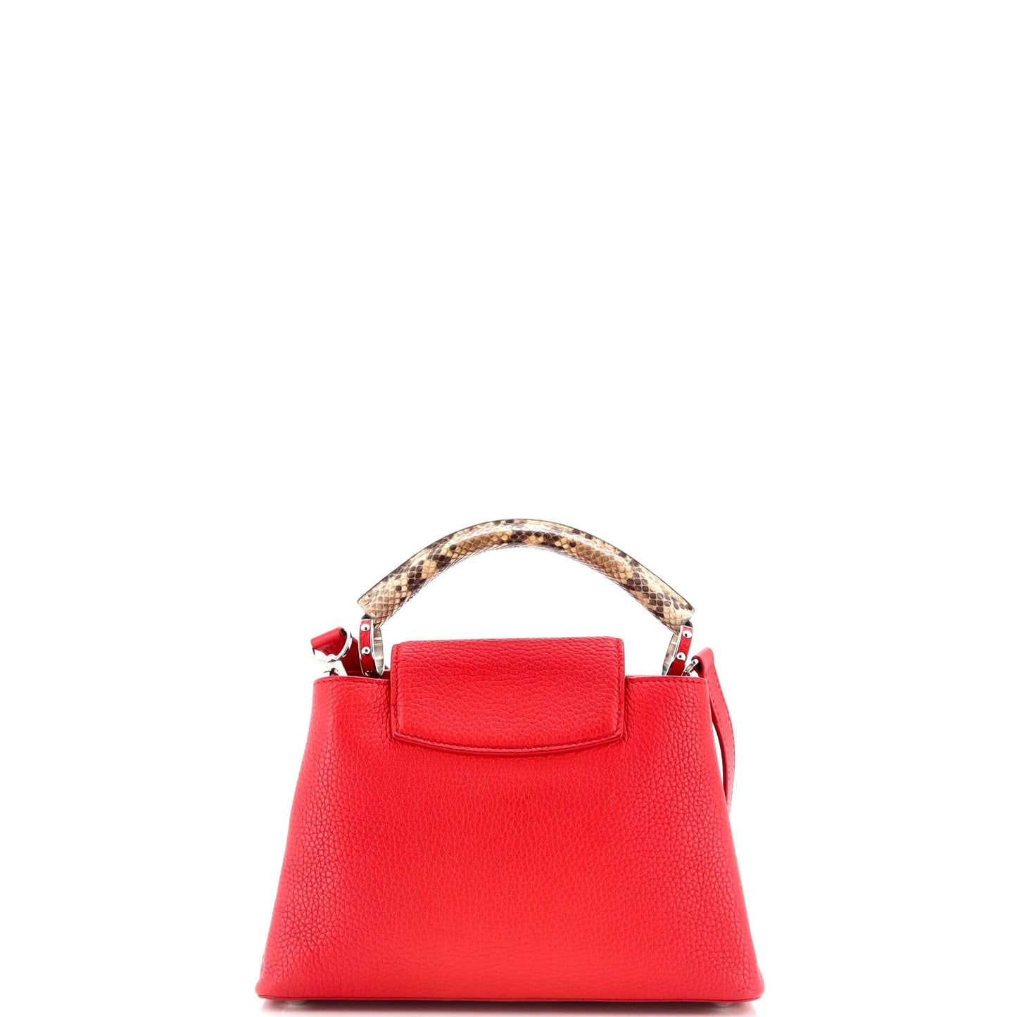 Capucines Bag Leather with Snakeskin BB