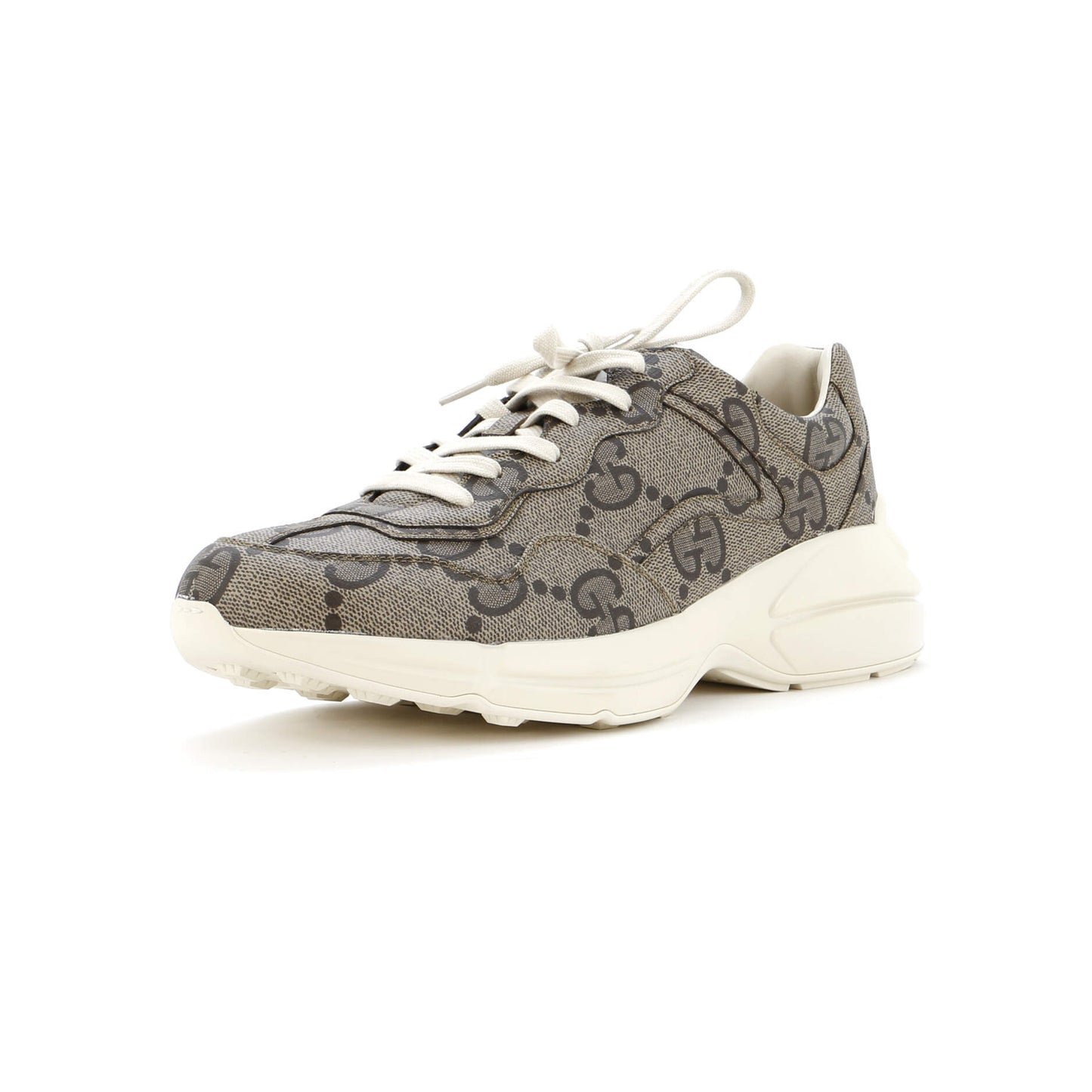 Rhyton Sneakers Jumbo GG Coated Canvas