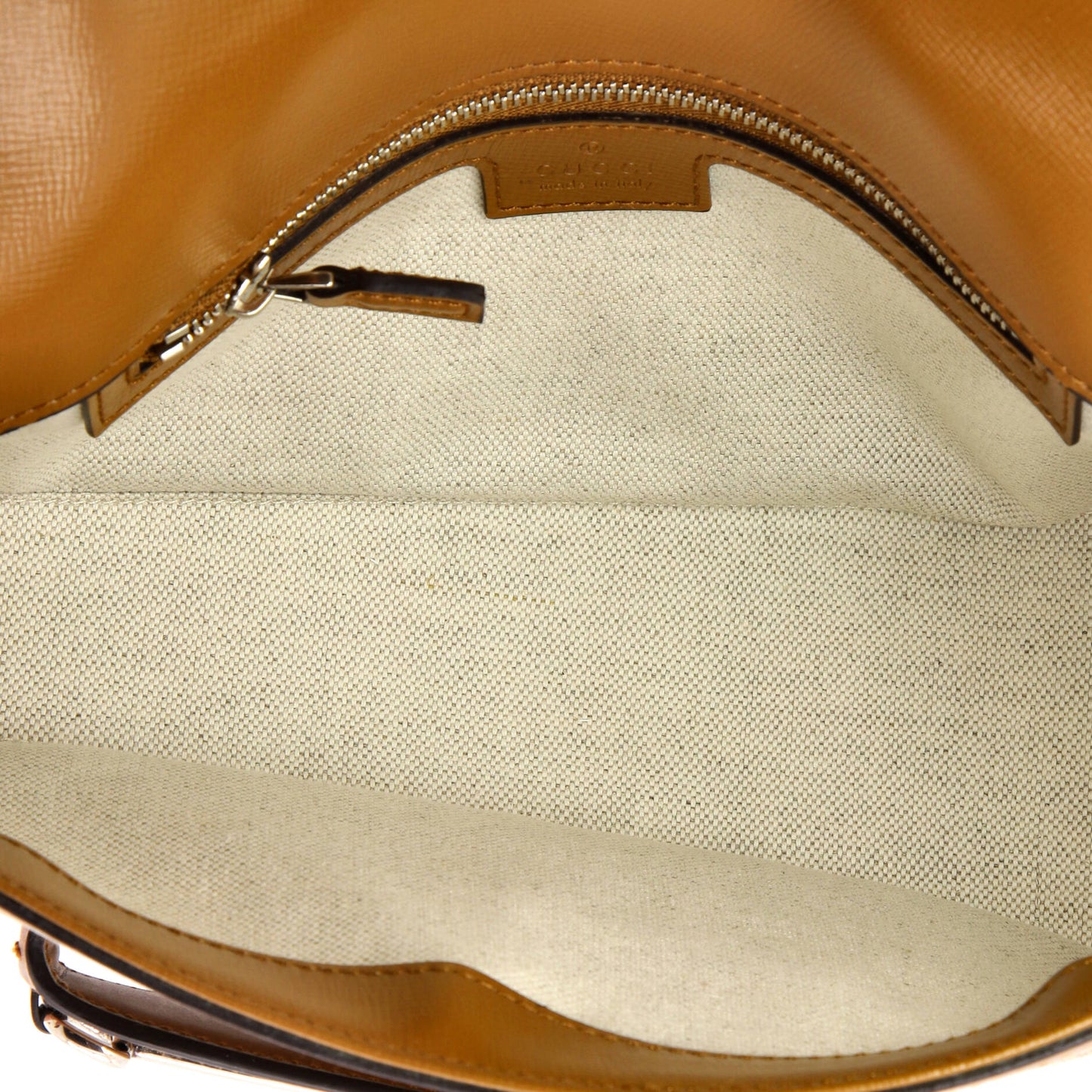 Horsebit 1955 Asymmetric Shoulder Bag GG Canvas with Leather Small