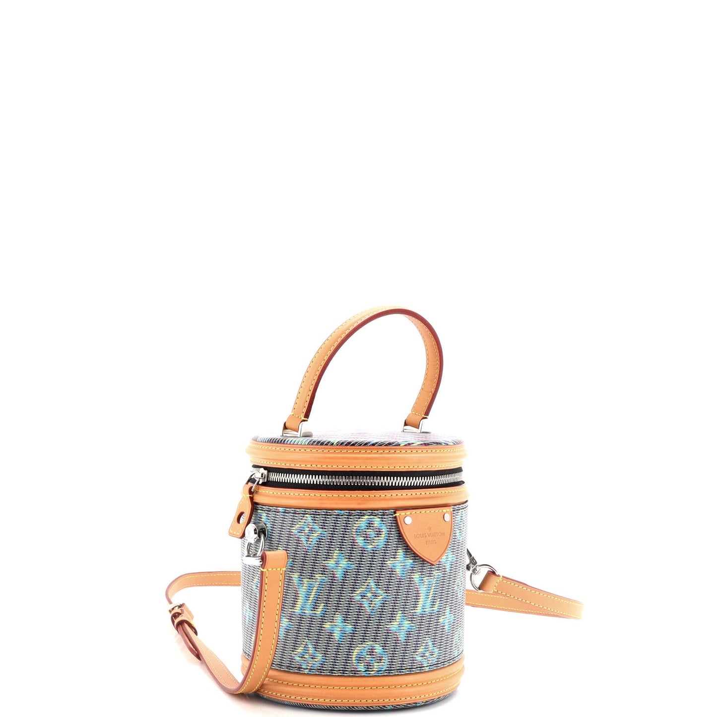 Cannes Handbag Damier Monogram LV Pop Canvas