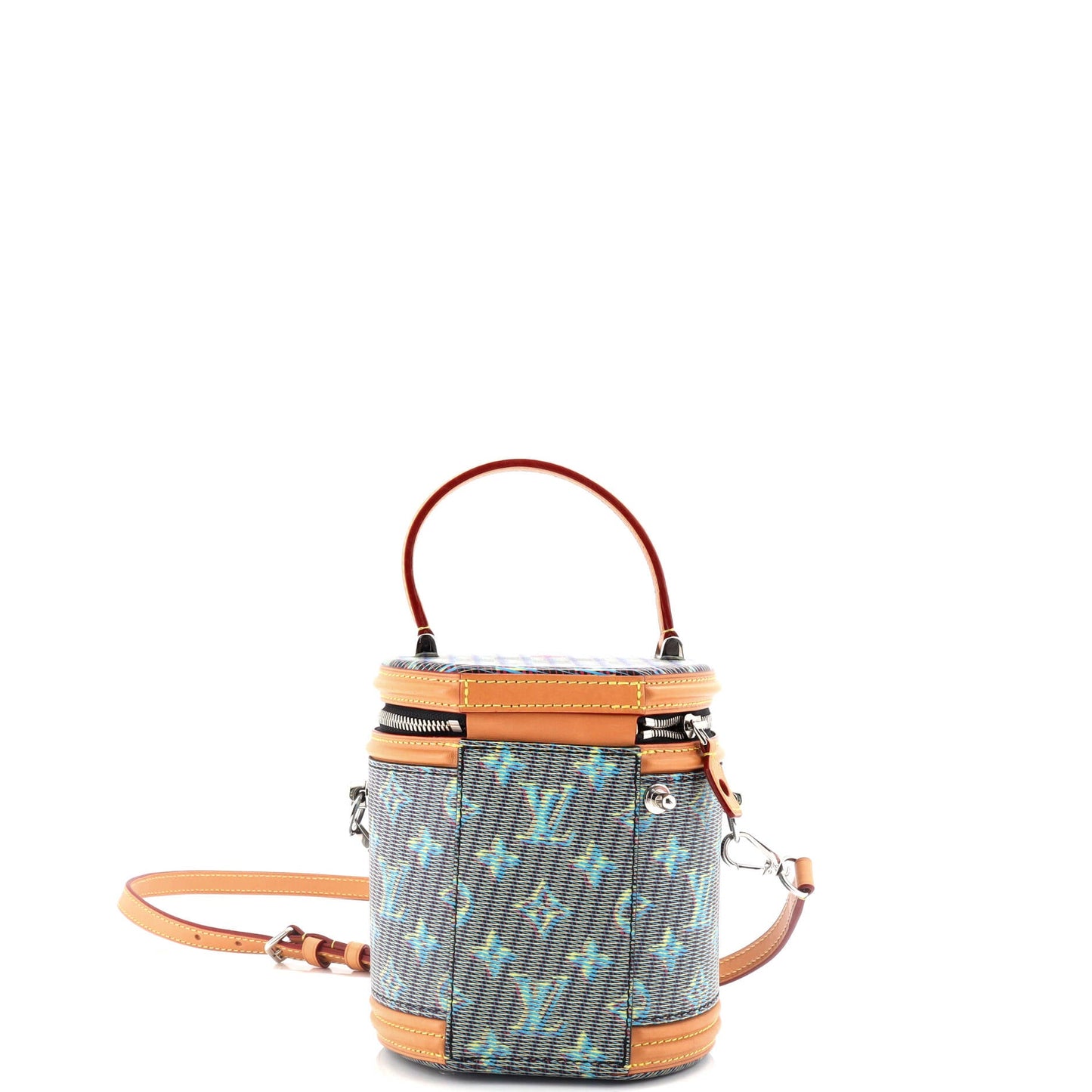 Cannes Handbag Damier Monogram LV Pop Canvas