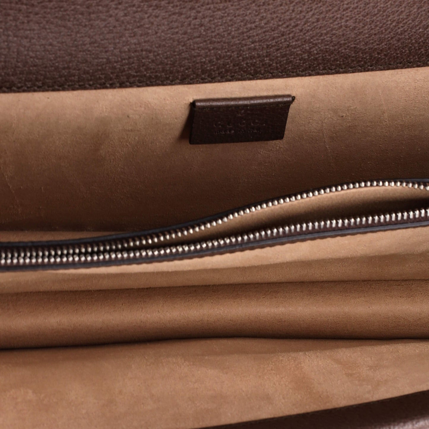 Dionysus Top Handle Chain Bag GG Coated Canvas Small