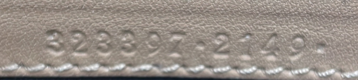 Emily Chain Flap Bag Guccissima Leather Small