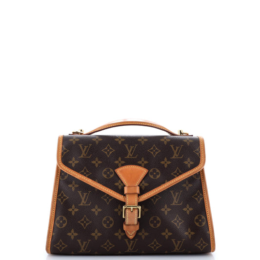 Beverly Briefcase Monogram Canvas PM