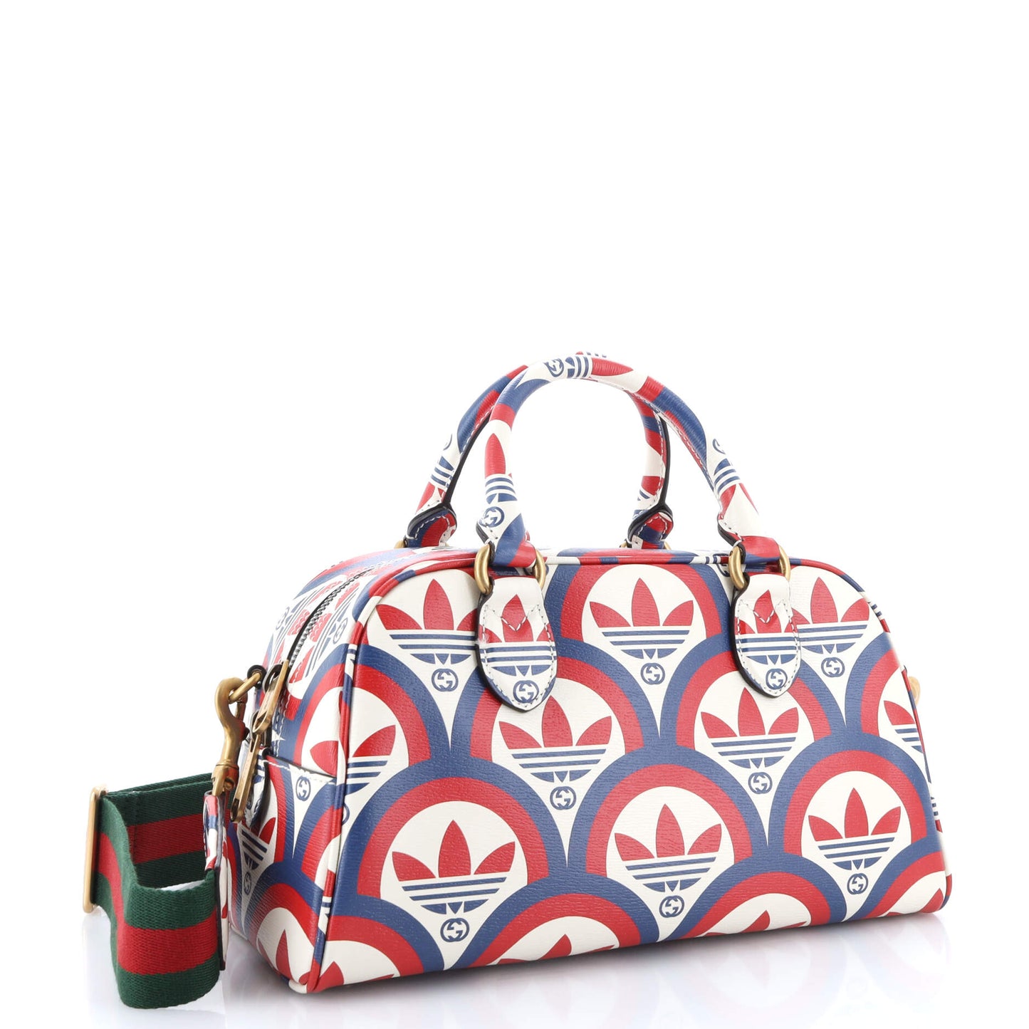 x adidas Duffle Bag Printed Leather Mini