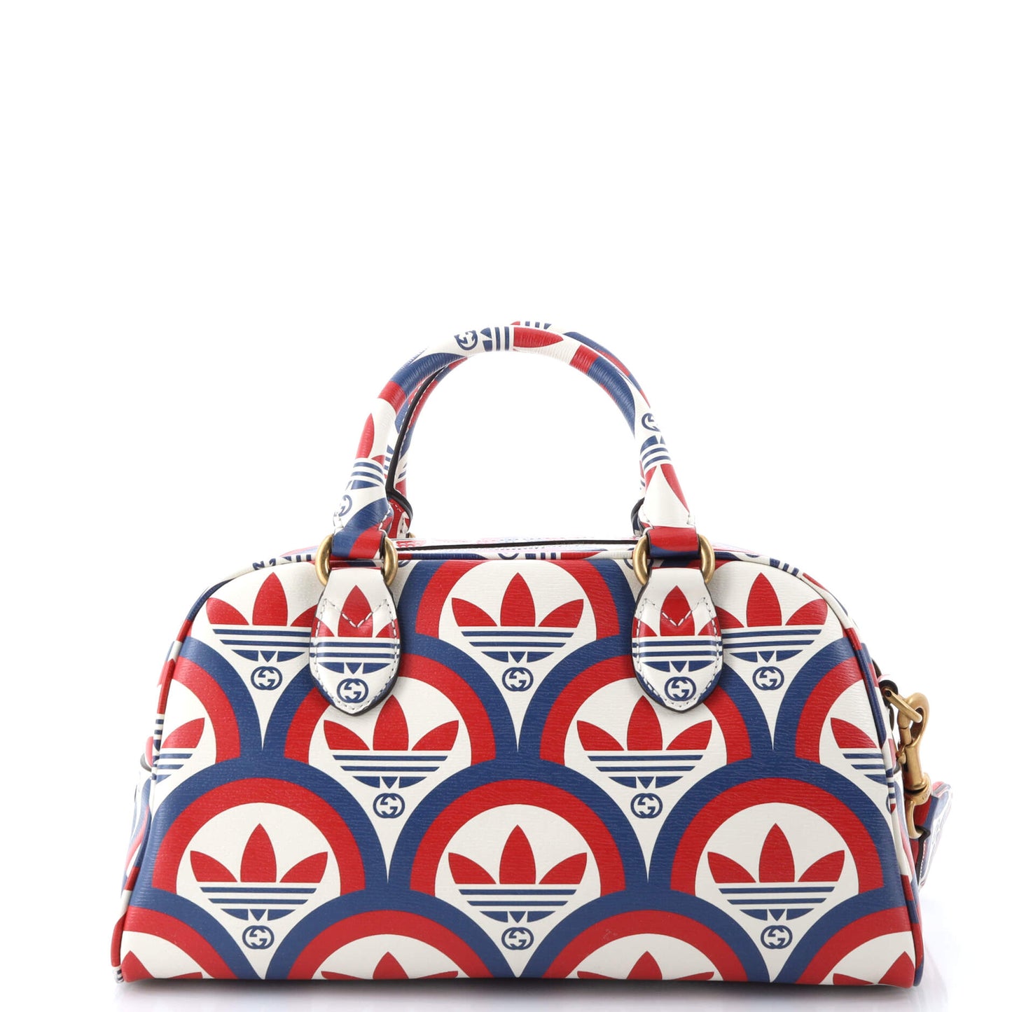 x adidas Duffle Bag Printed Leather Mini