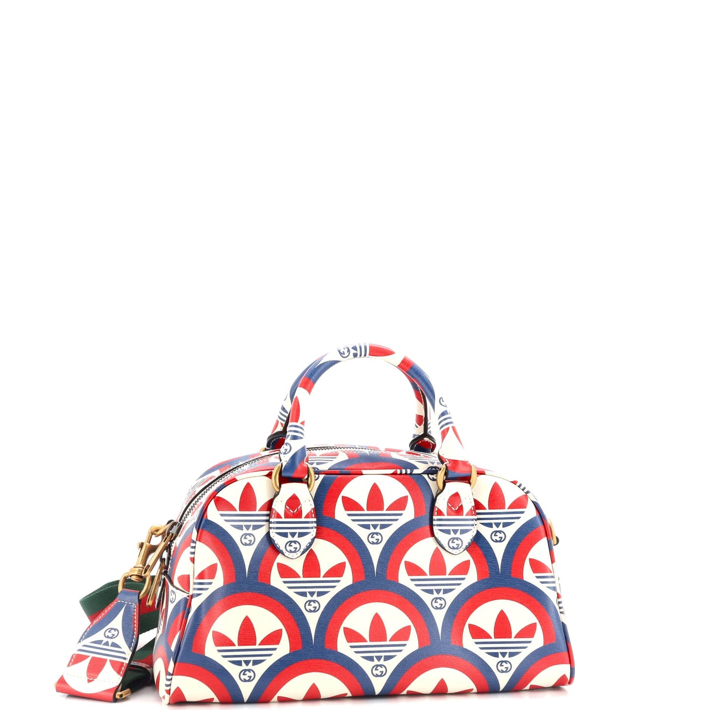 x adidas Duffle Bag Printed Leather Mini