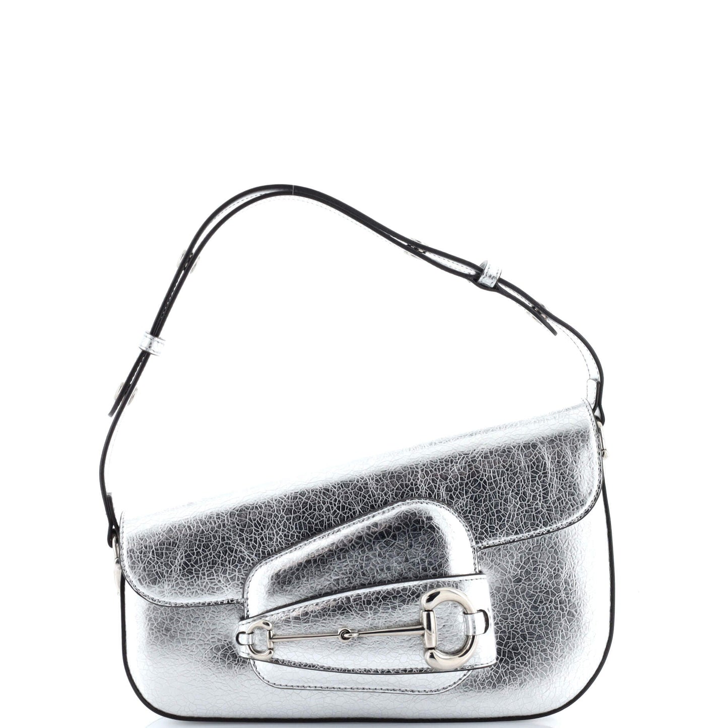 Horsebit 1955 Asymmetric Shoulder Bag Leather Mini