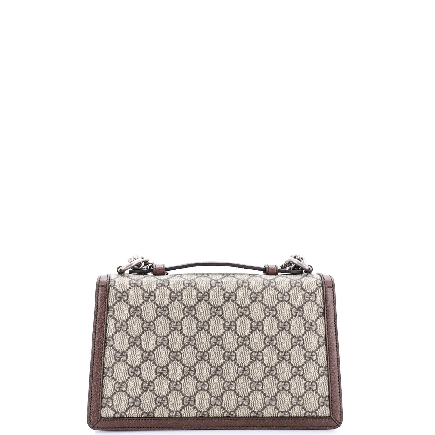 Dionysus Top Handle Chain Bag GG Coated Canvas Small