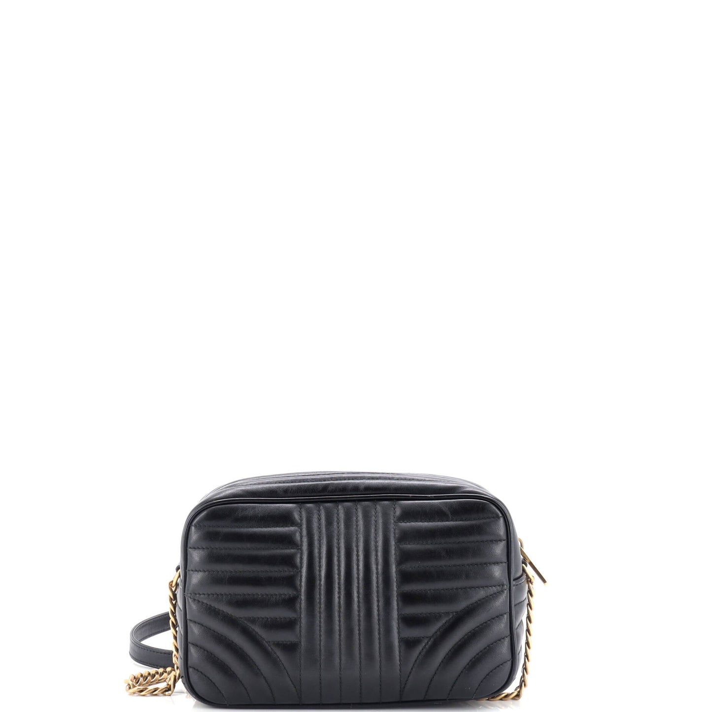 Camera Bag Diagramme Quilted Leather Small