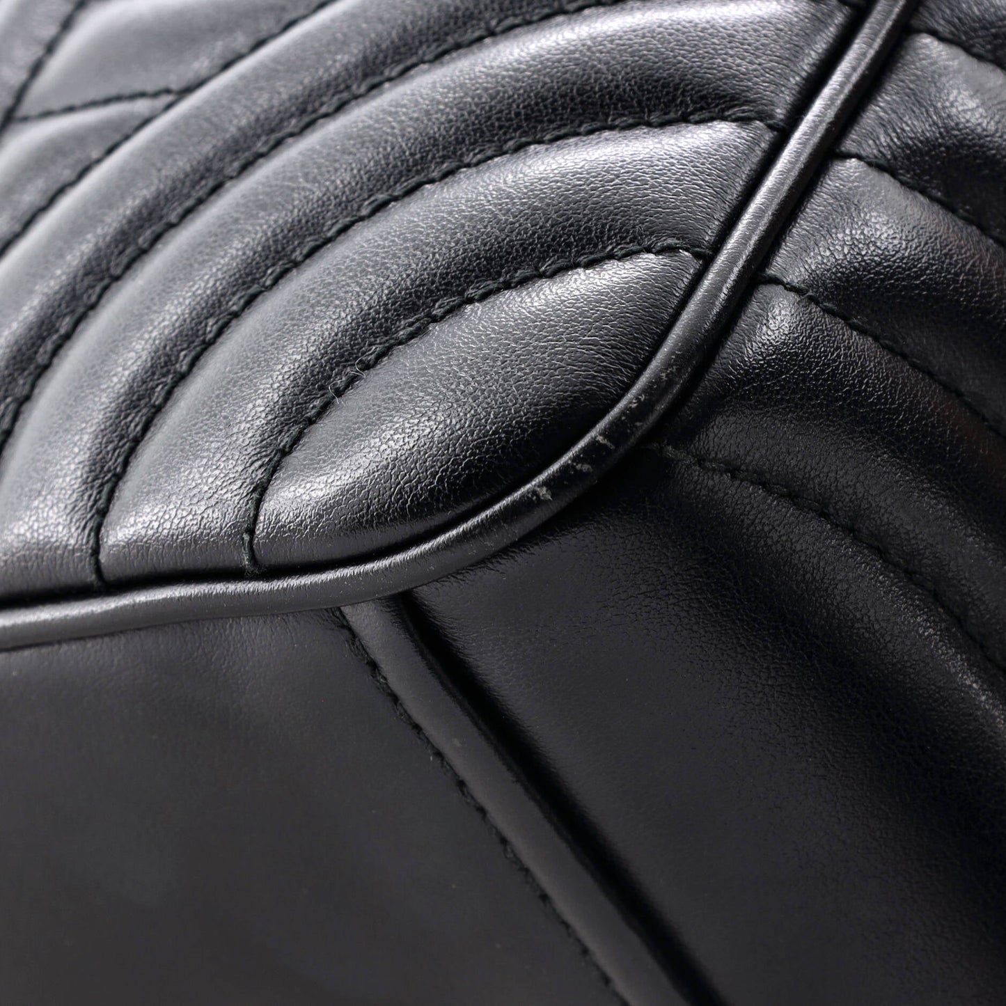 Camera Bag Diagramme Quilted Leather Small