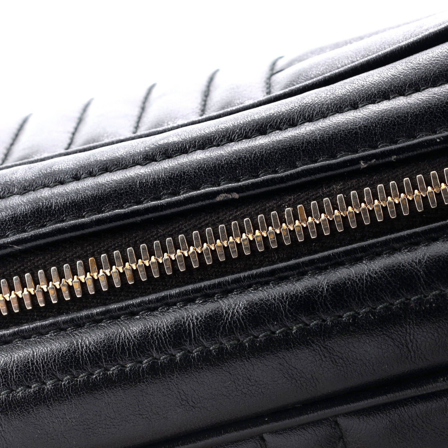 Camera Bag Diagramme Quilted Leather Small