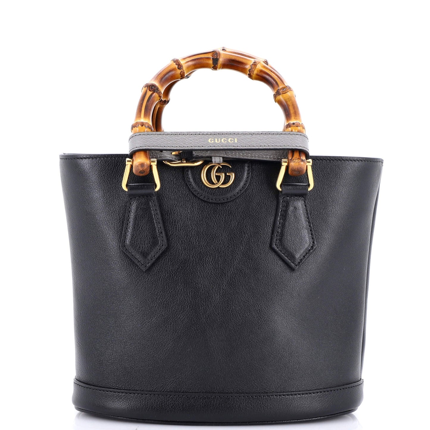 Diana Convertible Bucket Bag Leather Small