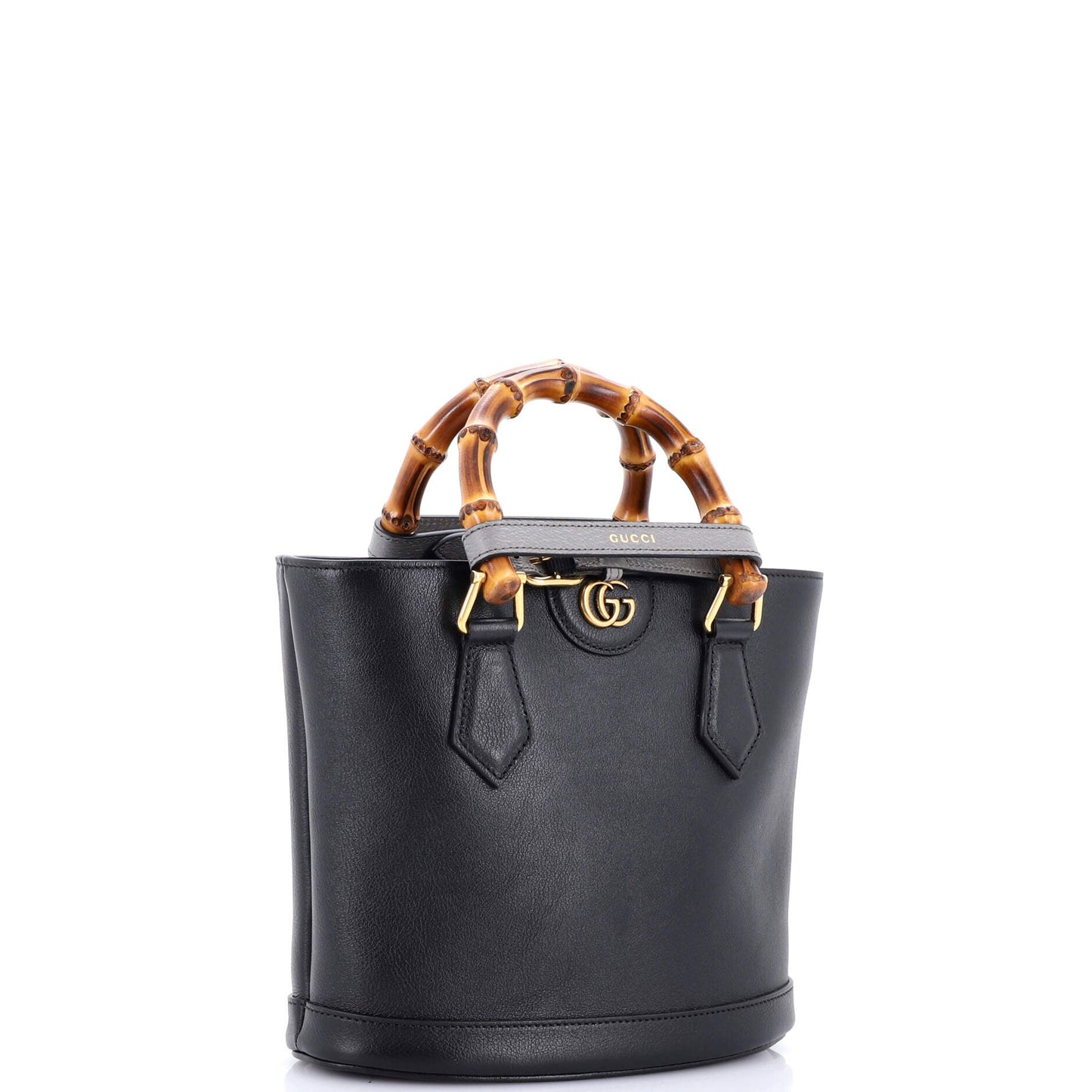 Diana Convertible Bucket Bag Leather Small