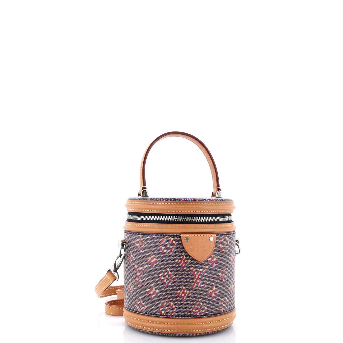 Cannes Handbag Damier Monogram LV Pop Canvas