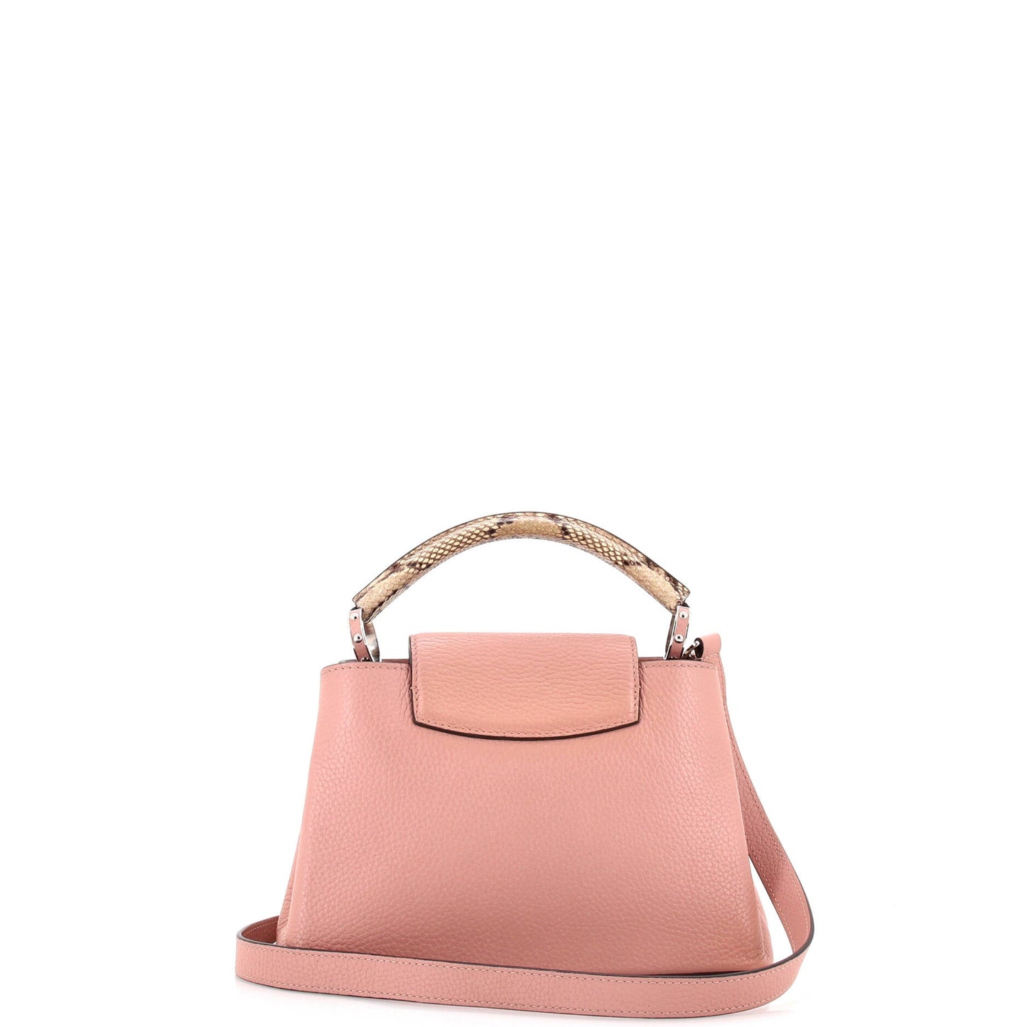 Capucines Bag Leather with Snakeskin BB