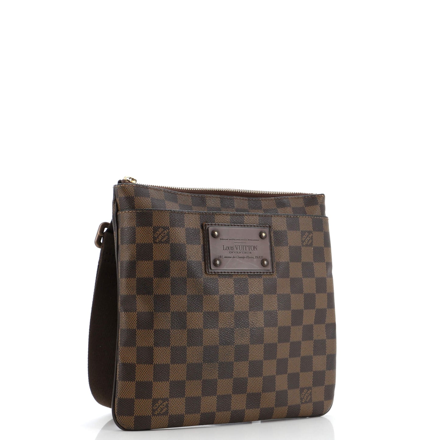 Brooklyn Pochette Plate Damier