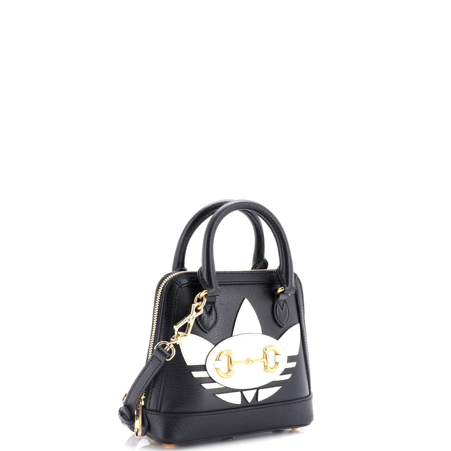 x Adidas Horsebit 1955 Top Handle Bag Leather with Applique Mini