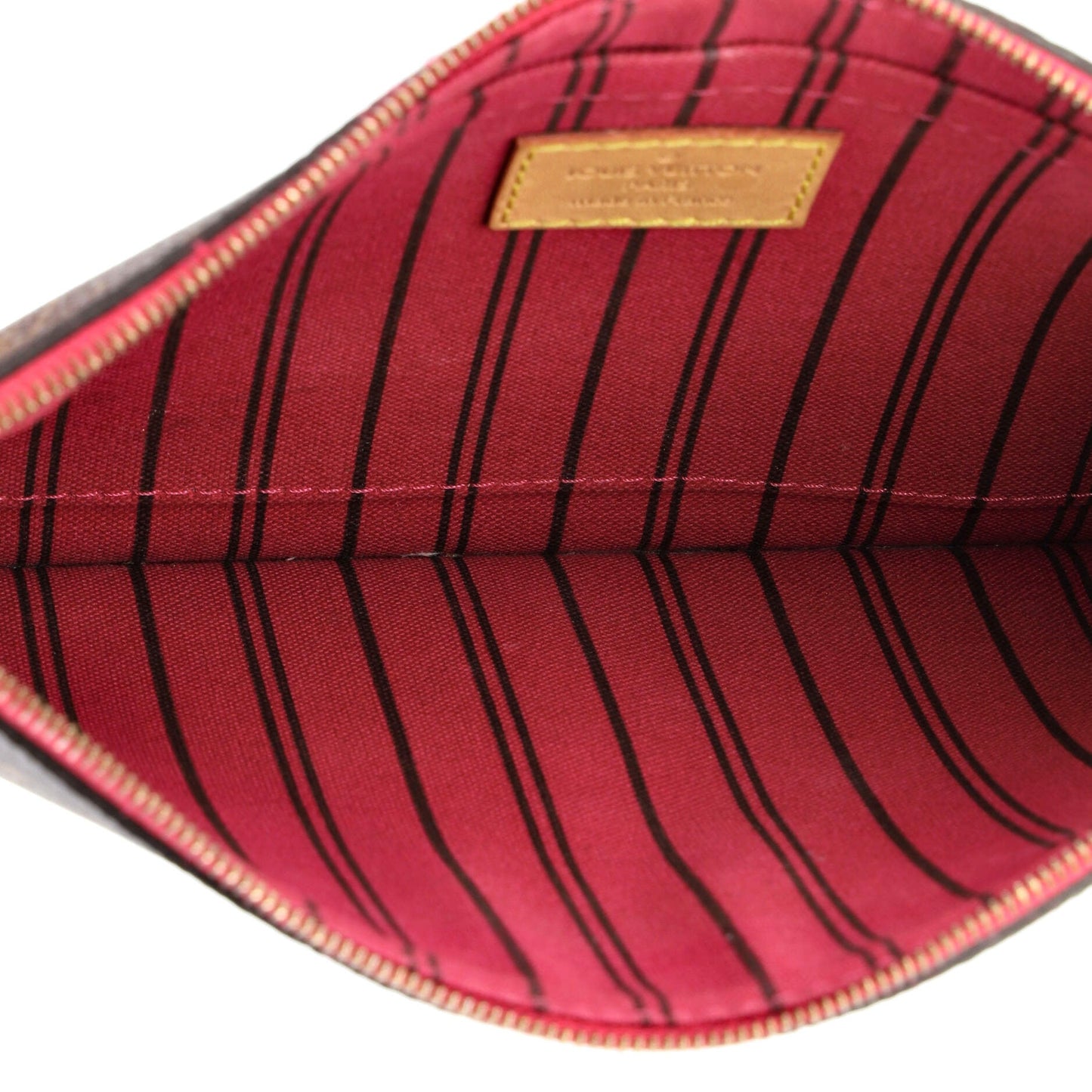 Neverfull Pochette Monogram Canvas Large