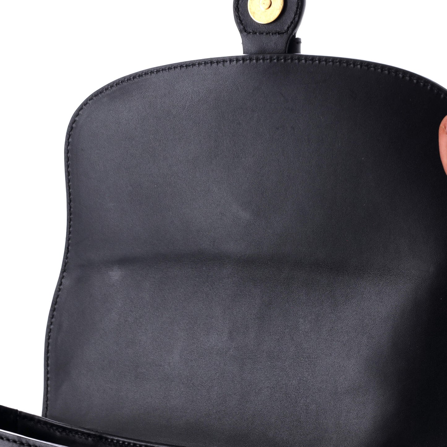 Charisma Flap Shoulder Bag Embossed Leather