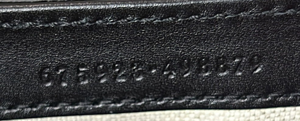 Charisma Flap Shoulder Bag Embossed Leather