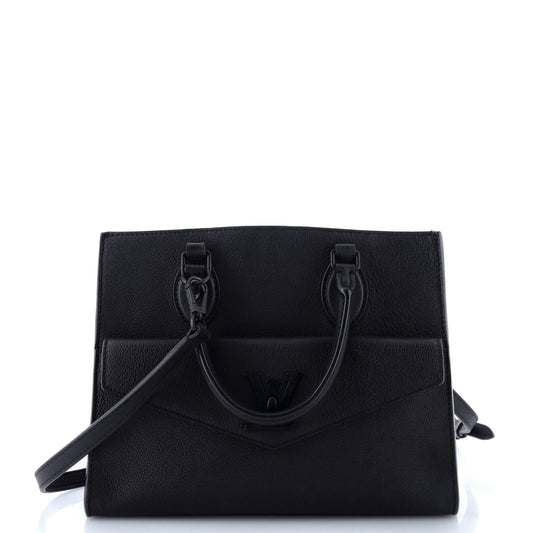 Lockme Monochrome Tote Leather PM
