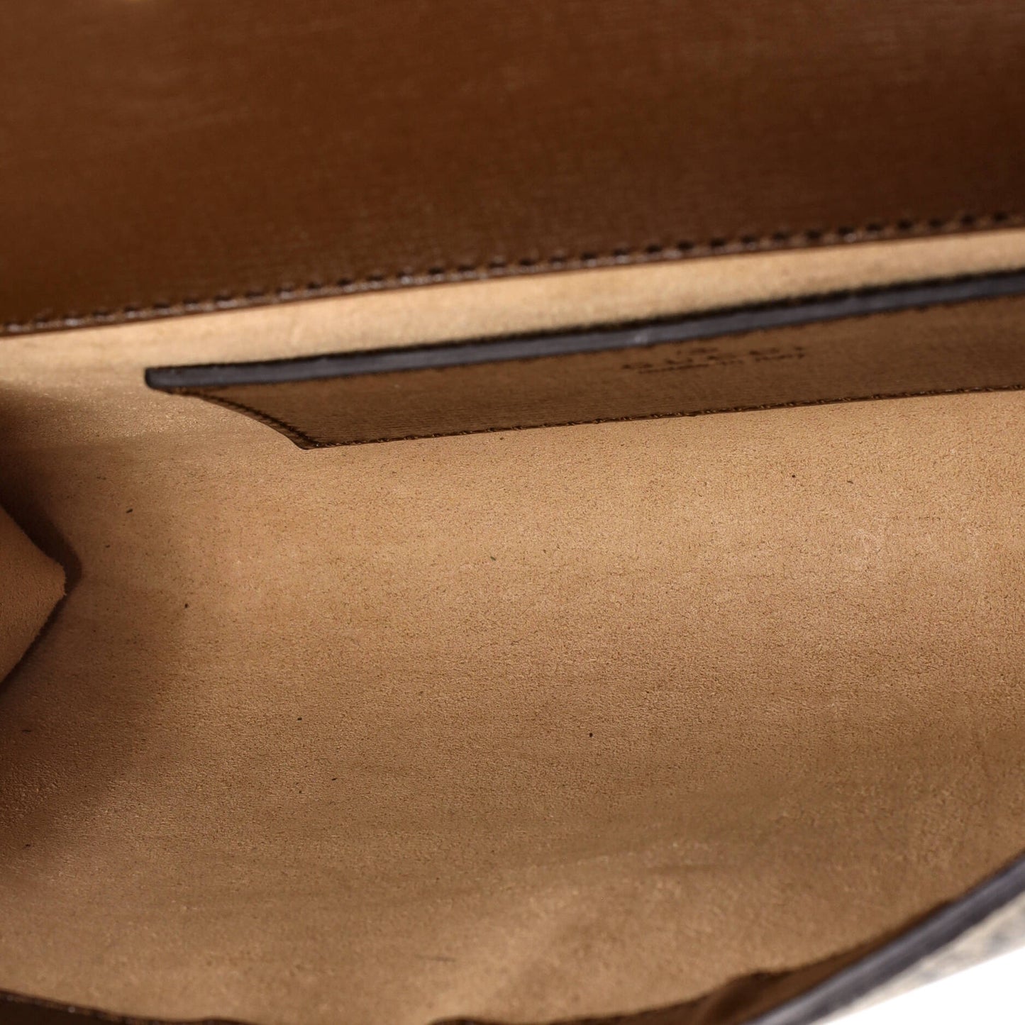 Horsebit 1955 Curved Flap Shoulder Bag GG Coated Canvas Mini