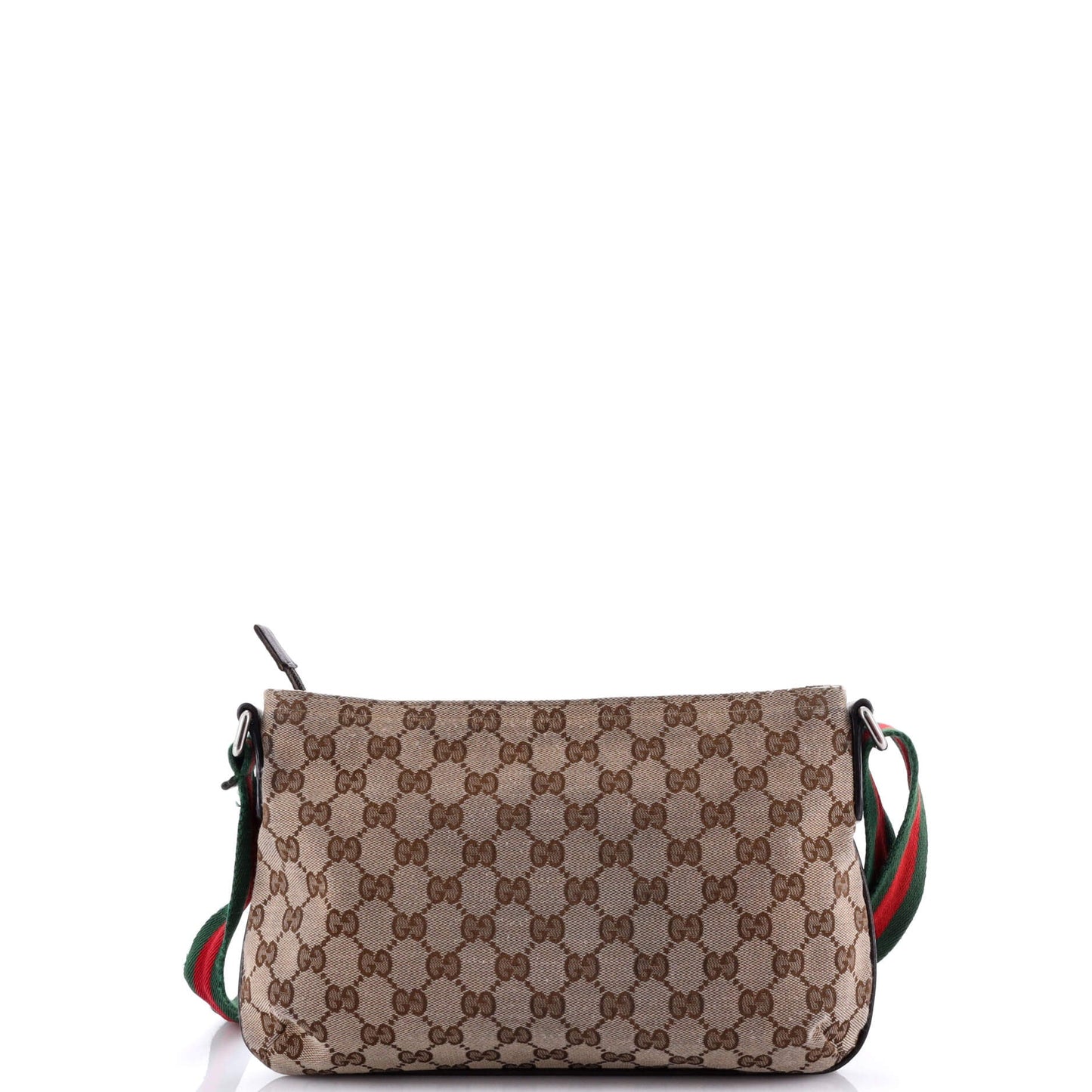 Web Strap Messenger Bag GG Canvas Small