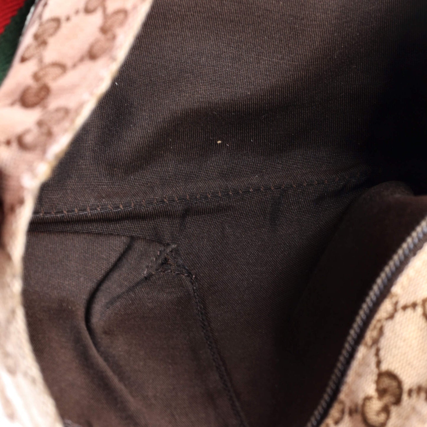 Web Strap Messenger Bag GG Canvas Small