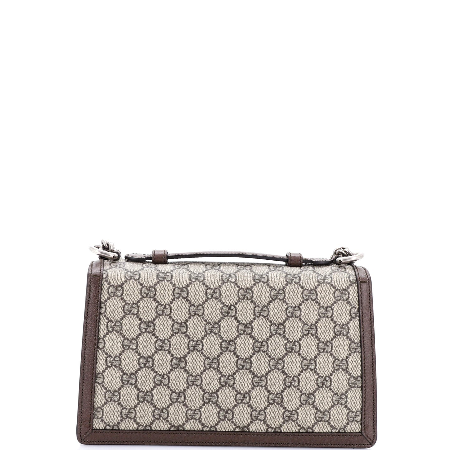 Dionysus Top Handle Chain Bag GG Coated Canvas Small