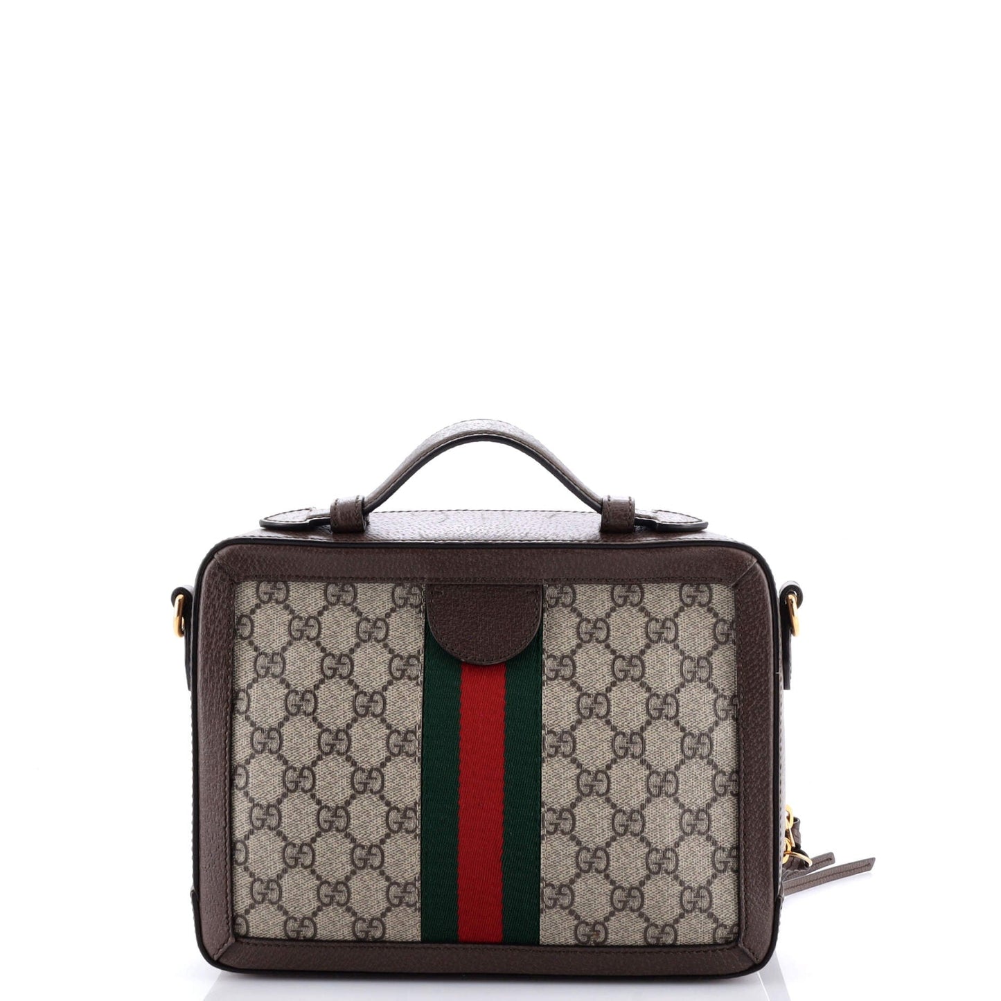 Ophidia Zip Around Camera Bag GG Coated Canvas Small