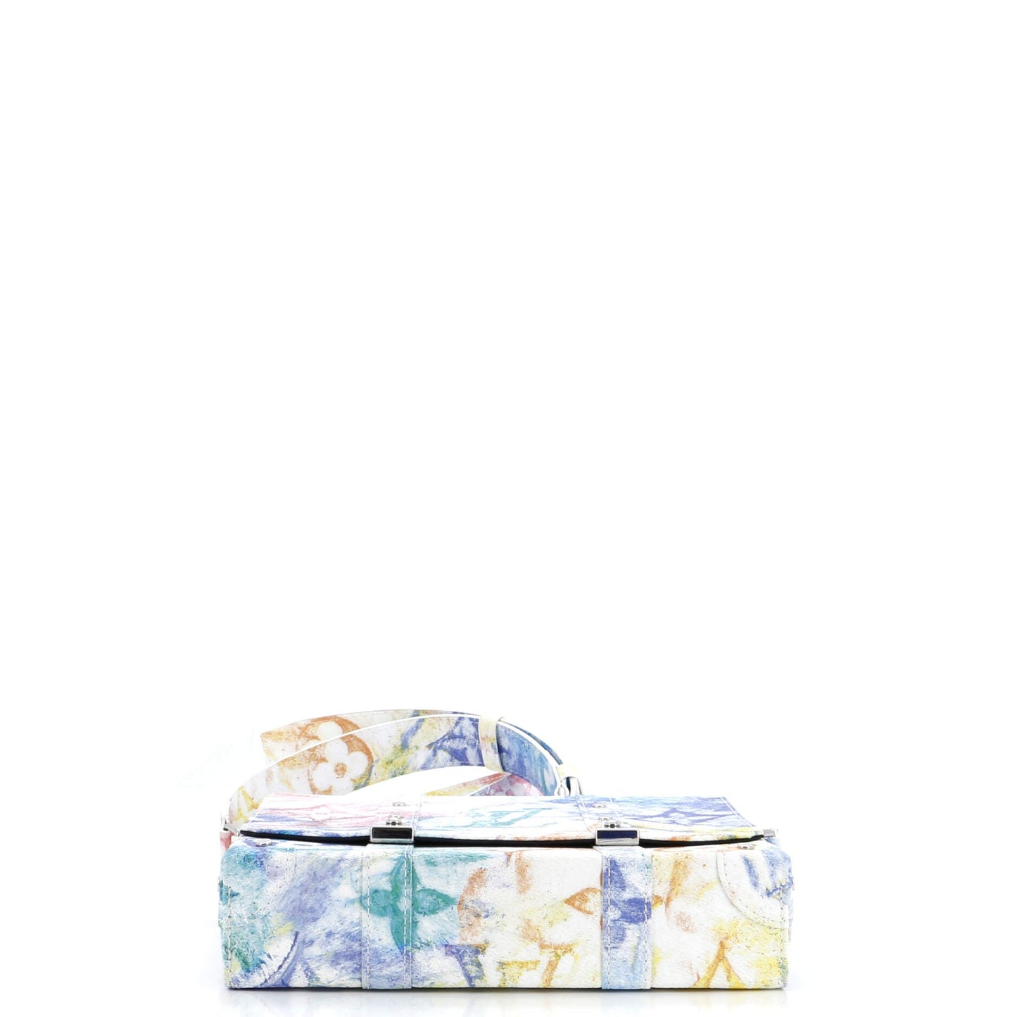 Trunk Messenger Bag Limited Edition Monogram Pastel Multicolor