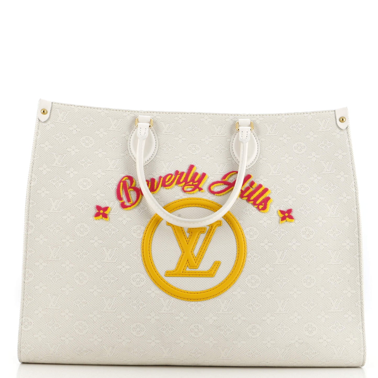 OnTheGo Tote Limited Edition Cities Monogram Jacquard and Tuffetage Canvas GM