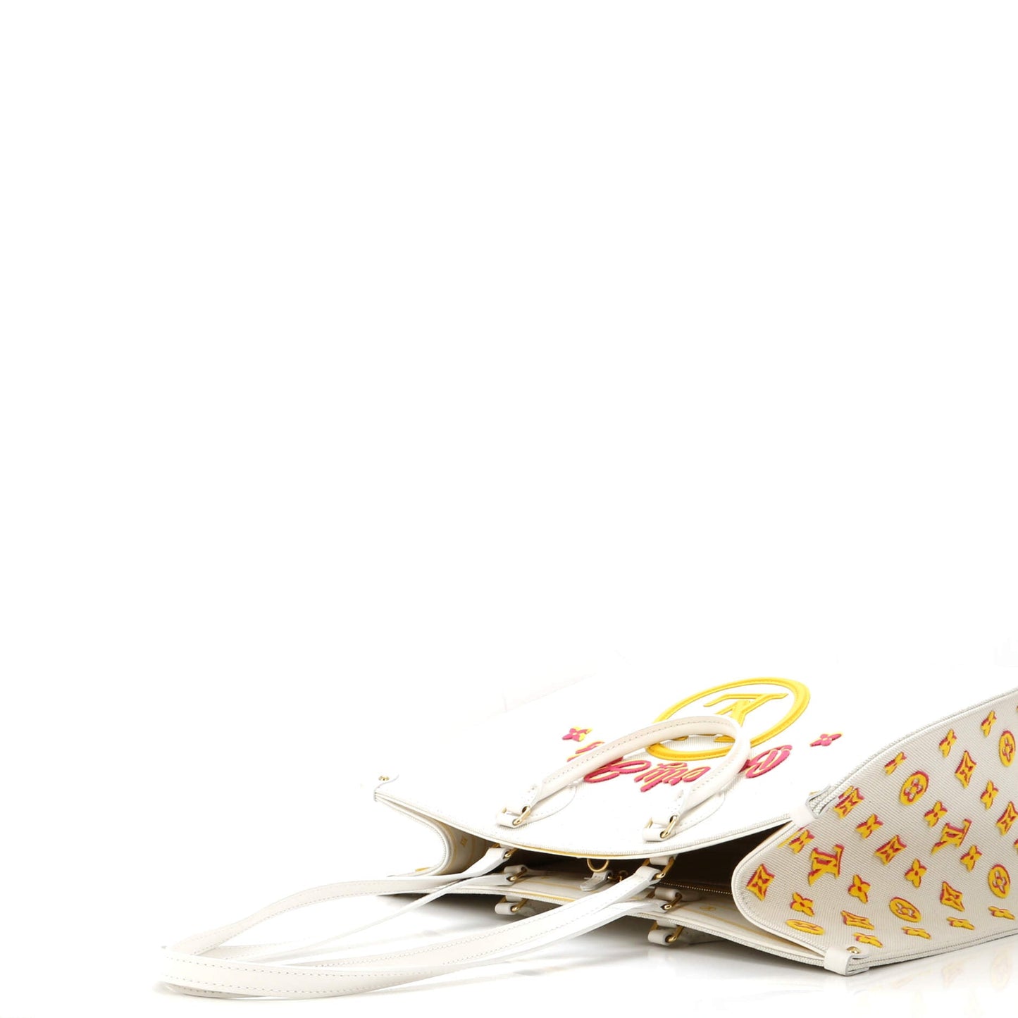 OnTheGo Tote Limited Edition Cities Monogram Jacquard and Tuffetage Canvas GM