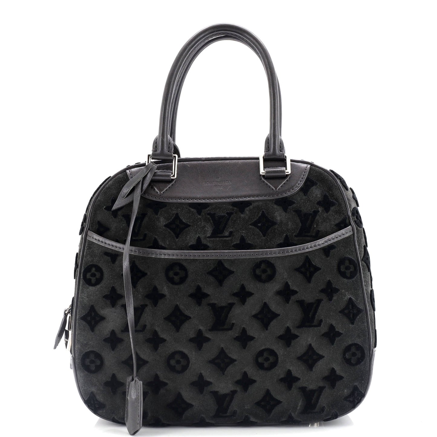 Deauville Cube Bag Monogram Tuffetage Canvas