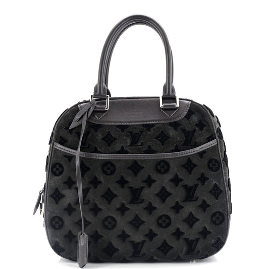 Deauville Cube Bag Monogram Tuffetage Canvas