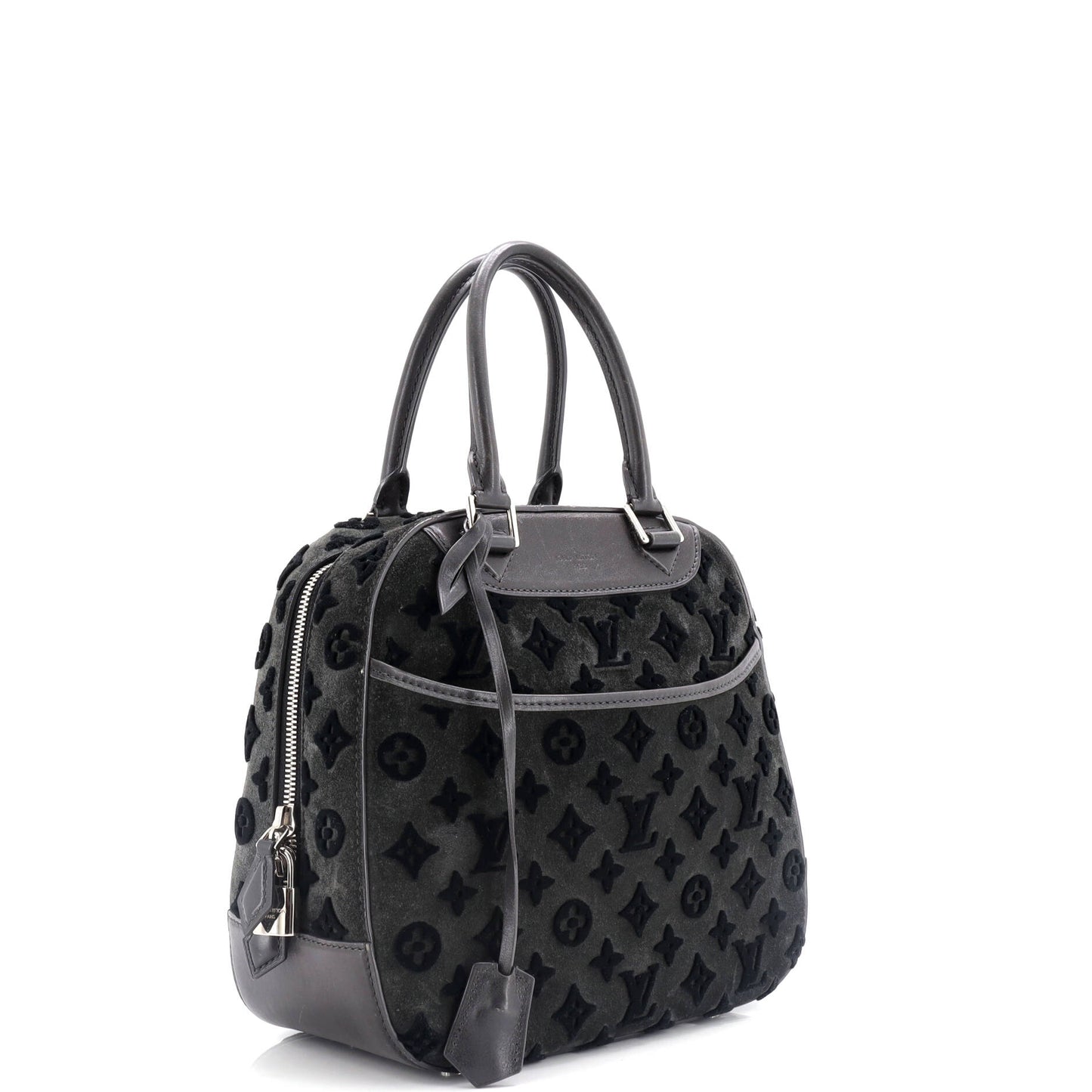 Deauville Cube Bag Monogram Tuffetage Canvas