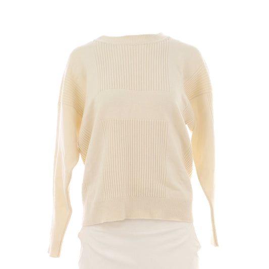 Women's H Long Sleeve Crewneck Sweater Cashmere
