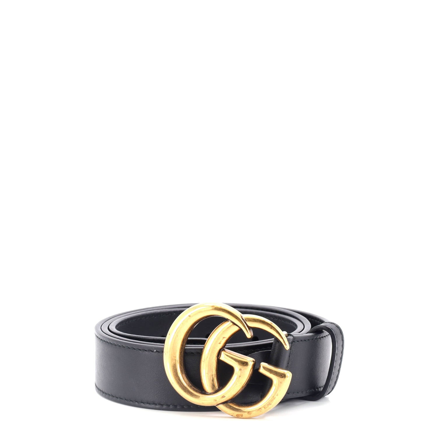 GG Marmont Belt Leather Medium 80