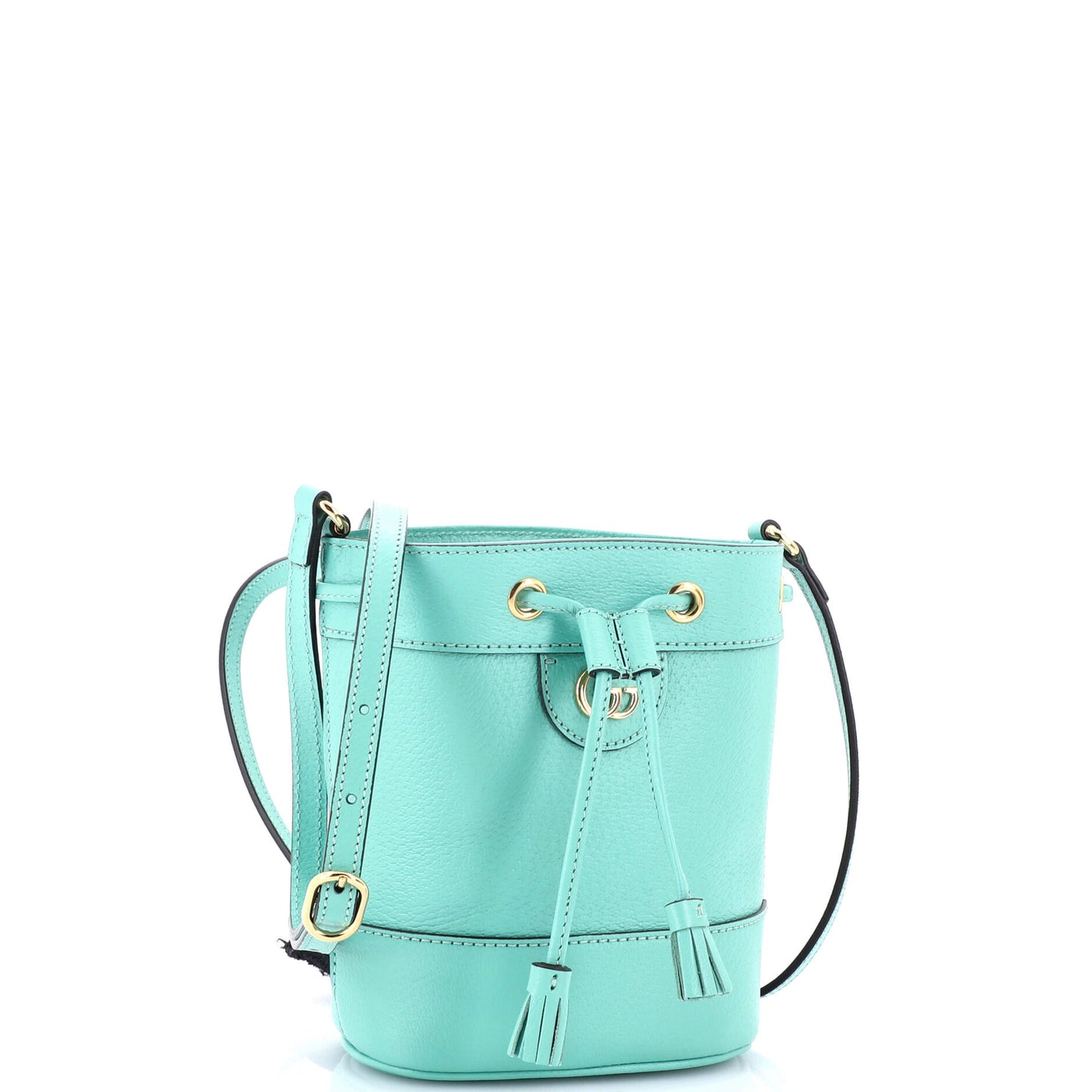 Ophidia Bucket Bag Leather Mini