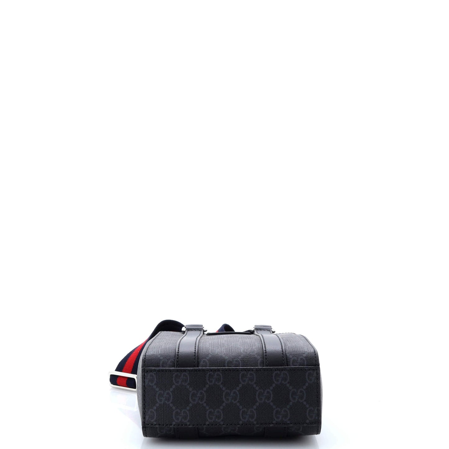 Convertible Web Open Tote GG Coated Canvas Mini