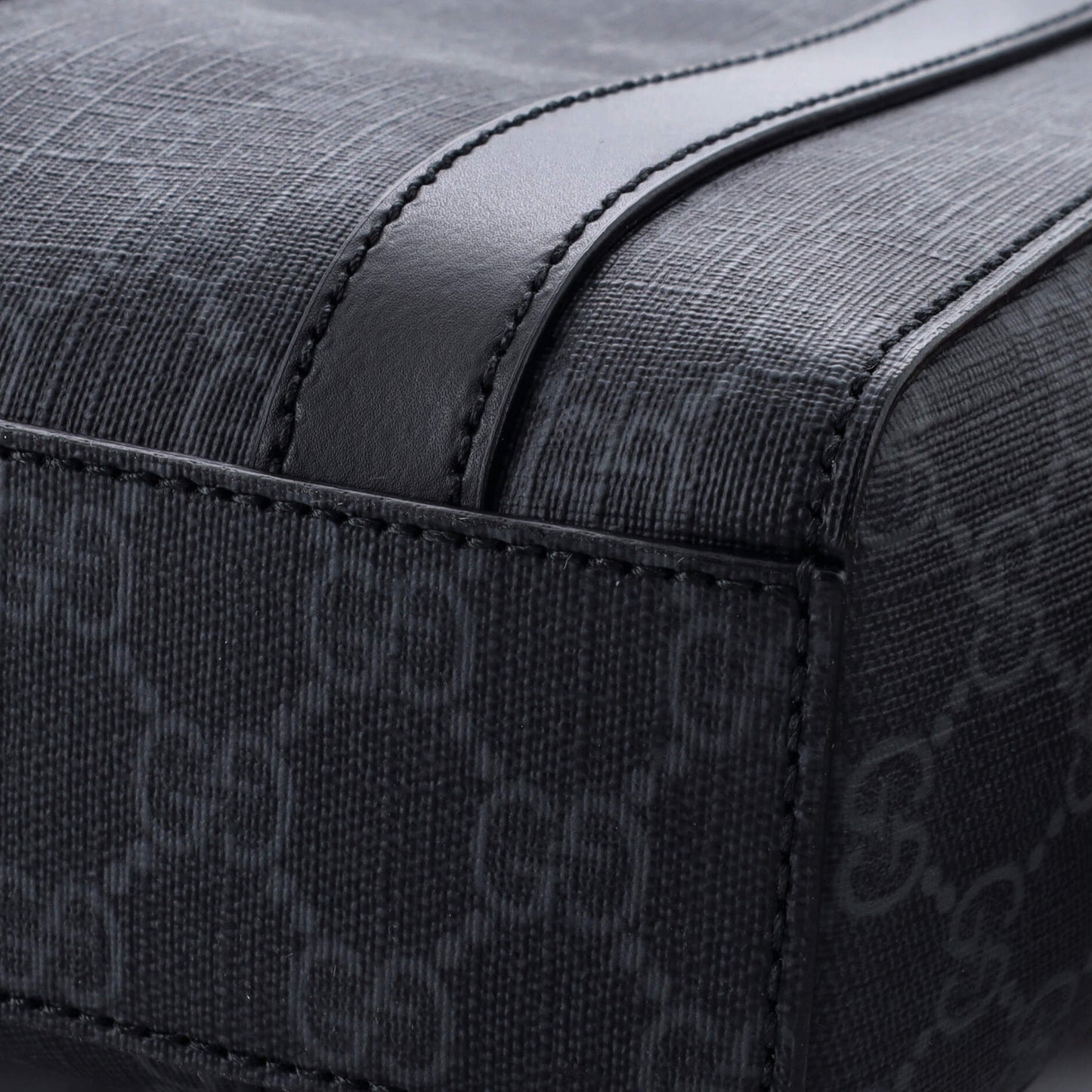 Convertible Web Open Tote GG Coated Canvas Mini