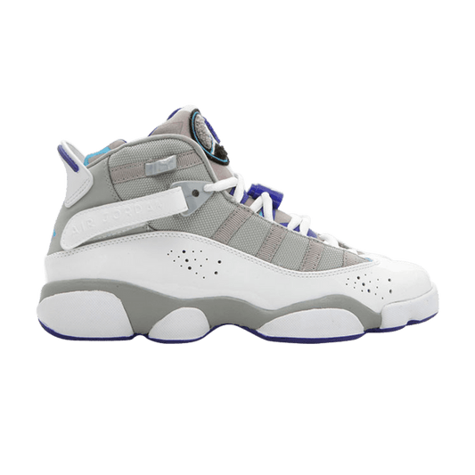 Jordan 6 Rings Medium Grey Vivid Blue (GS)
