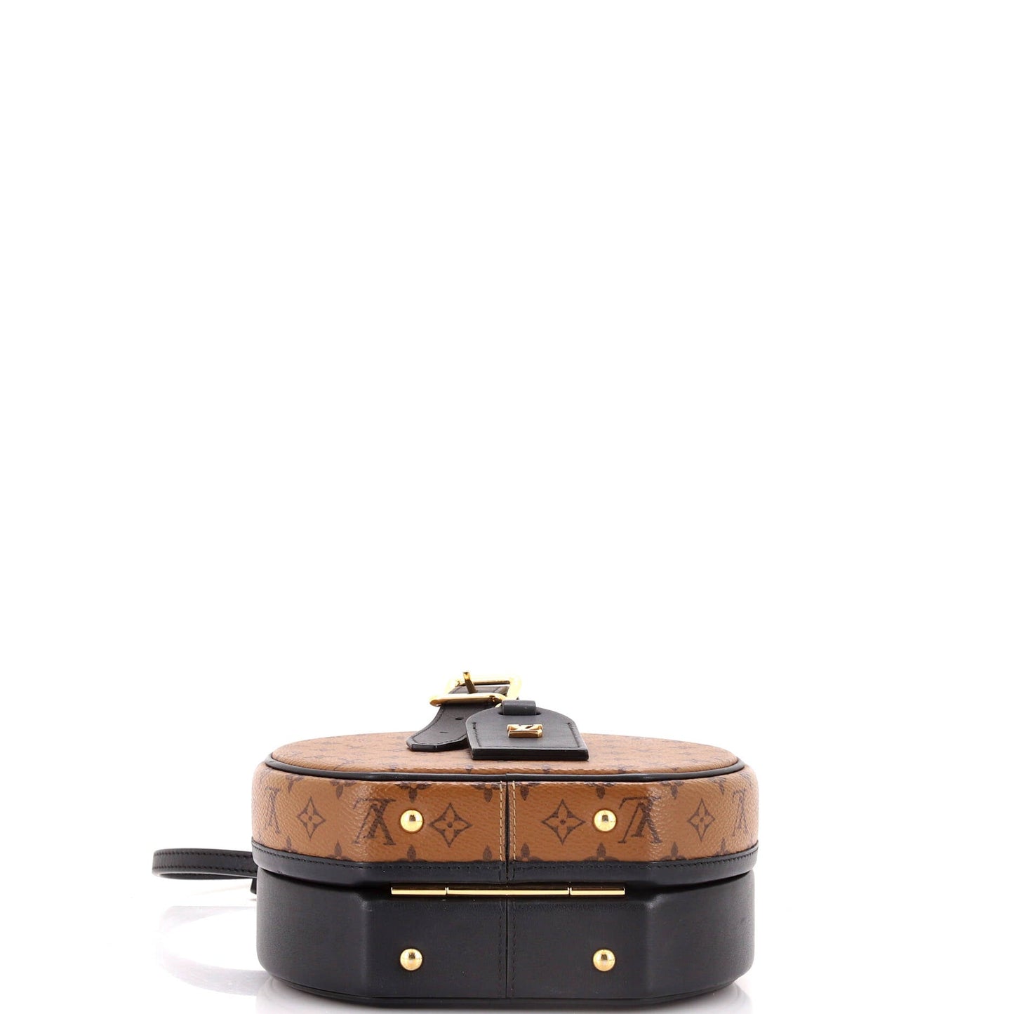 Petite Boite Chapeau Bag Reverse Monogram Canvas