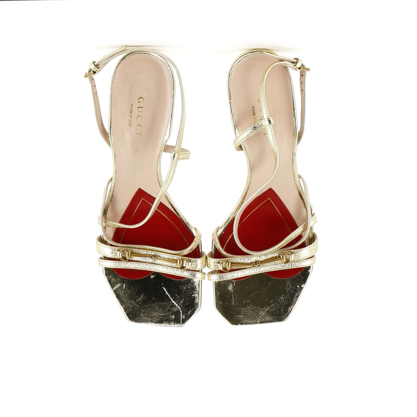 Women's Victoria Horsebit Heeled Sandals Leather