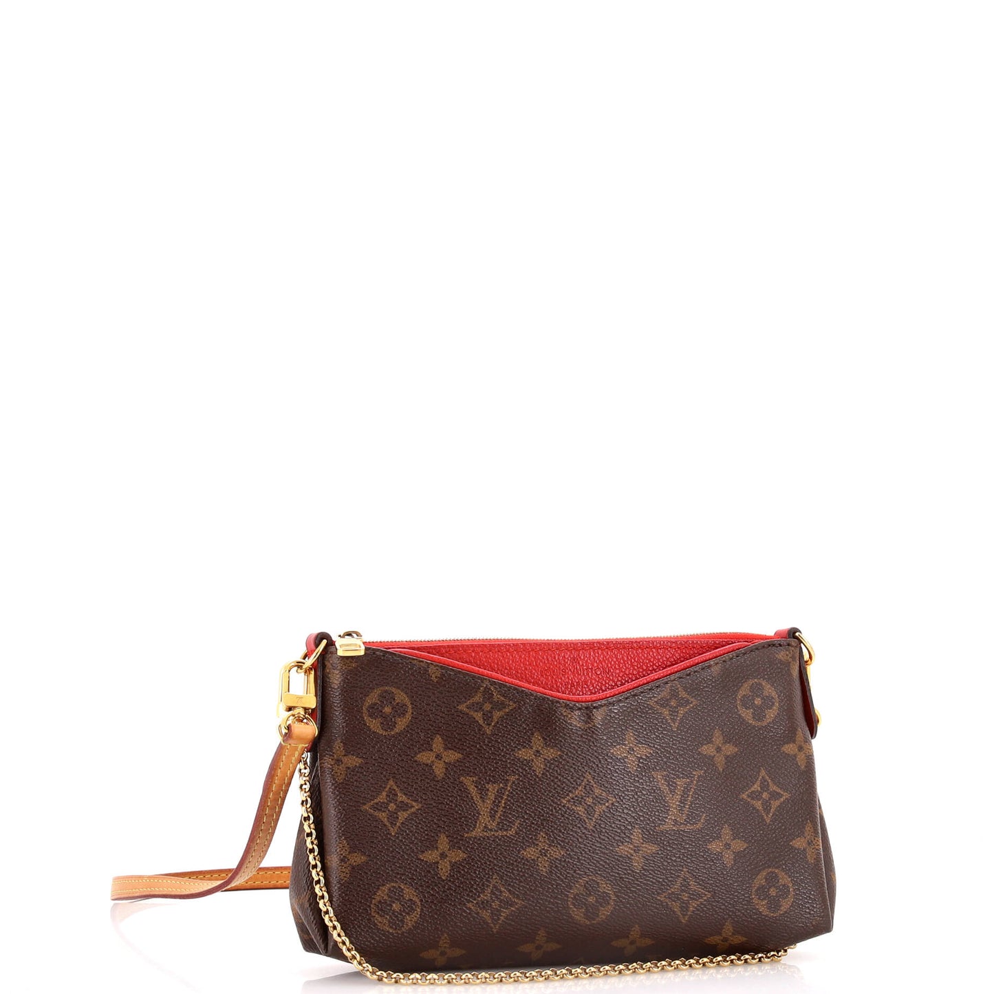 Pallas Clutch Monogram Canvas with Leather